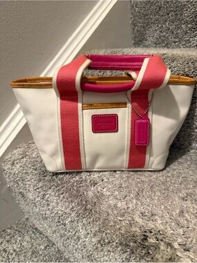 Coach Hamptons Weekend Mini Tote Bag